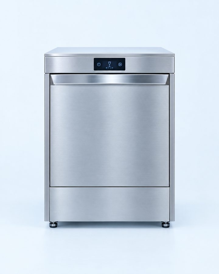 Undercounter glasswasher, the type of machine in the Winterhalter UC Series